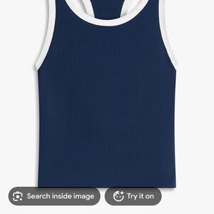 Amazon-essentials Women's Navy and Blue Vest